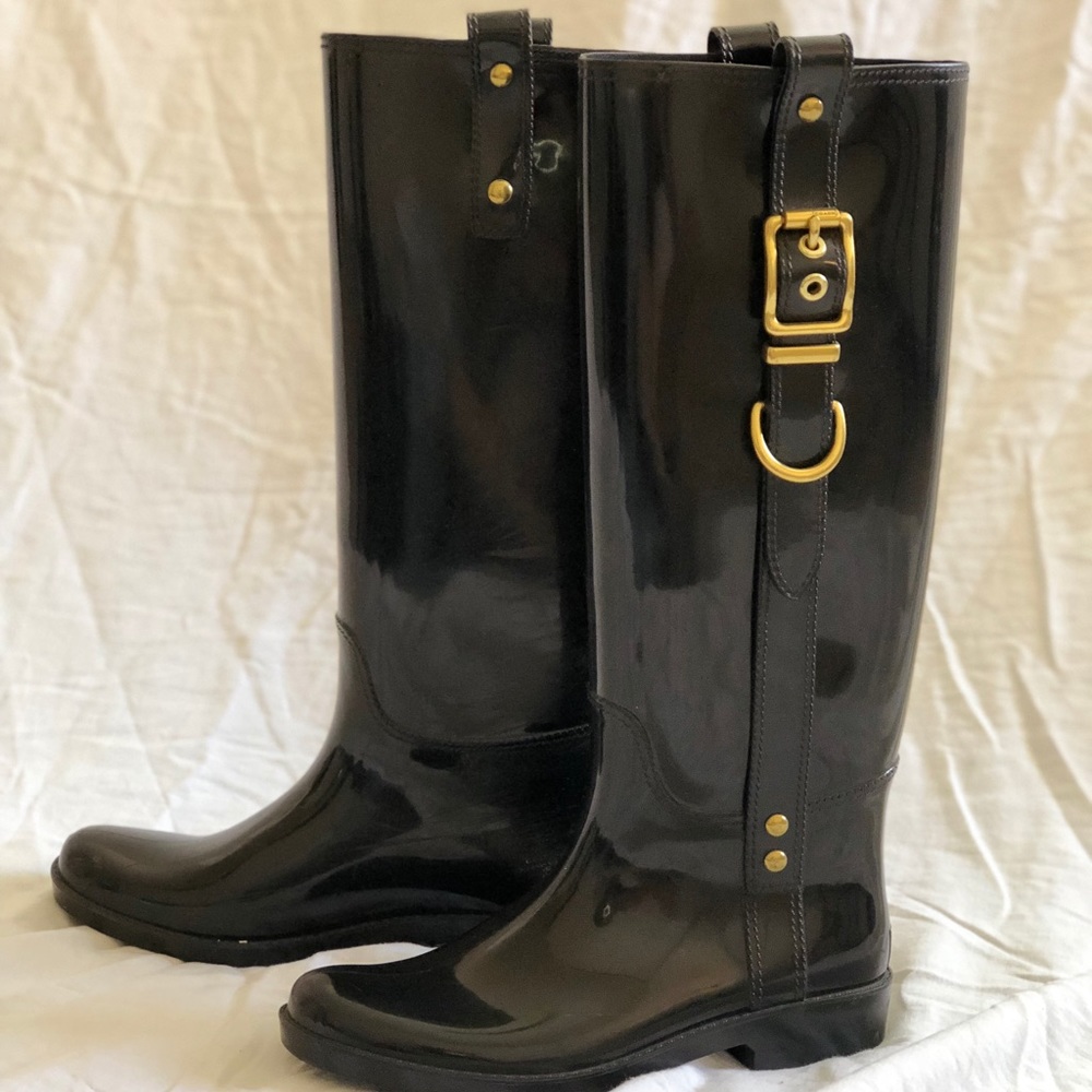 Coach Rainboots - Authentic